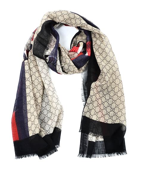 gucci shiny scarf|gucci scarf outlet.